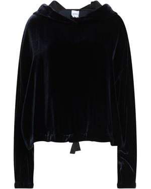 Aspesi Midnight Sweatshirt Viscose, Silk - Black