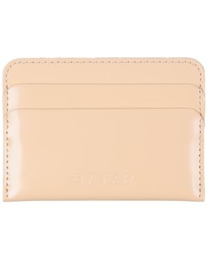 BY FAR Cardholder Leather - Natural