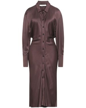 Tela Midi Dress - Brown