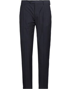 Aglini Midnight Pants Viscose, Polyamide, Elastane - Blue