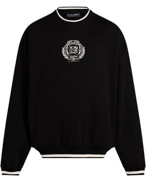 Dolce & Gabbana Sweatshirt Cotton, Polyester - Black