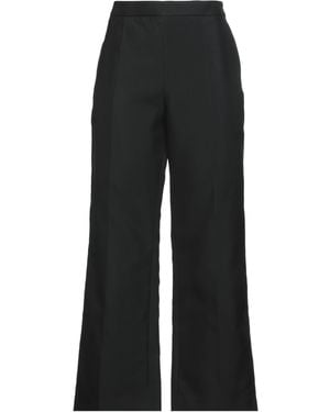 Jil Sander Trousers Polyamide, Silk - Black