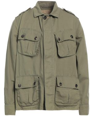 Fortela Military Jacket Cotton, Linen - Green