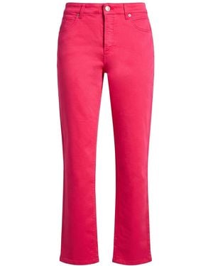 Cambio Fuchsia Jeans Cotton, Polyester, Elastane - Red