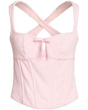 MISBHV Top Polyester, Cotton, Elastane - Pink