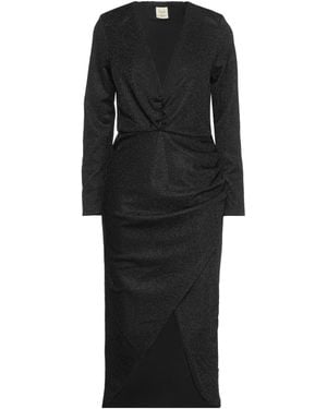 CINQRUE Vestido Midi - Negro