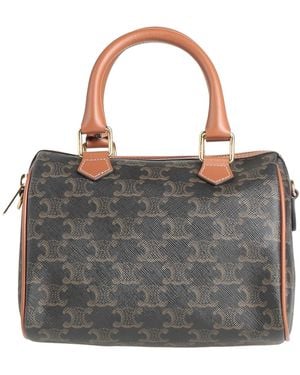 Celine Dark Handbag Calfskin - Gray