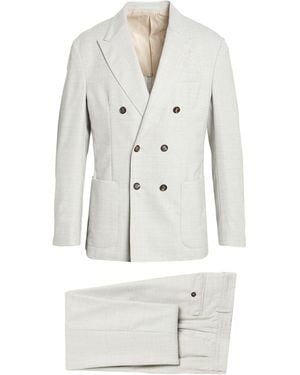 Eleventy Suit Wool - White