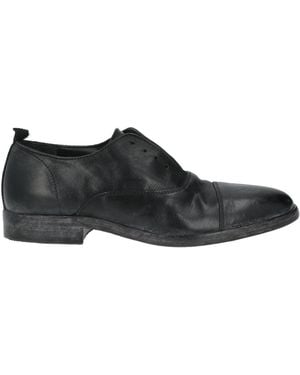 Moma Lace-Up Shoes Leather - Black
