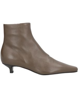 TOTEME Ankle Boots Leather - Brown