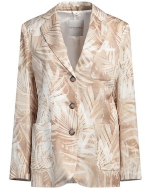 ERMANNO FIRENZE Blazer Viscose - Natural