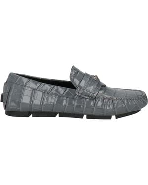 Versace Loafers Calfskin - Gray