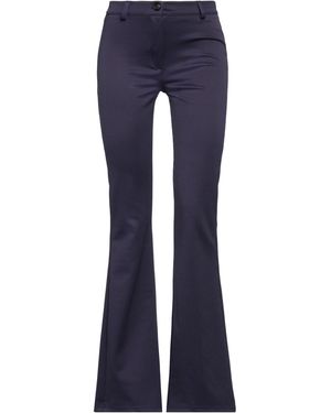 White Wise Pants Polyester, Nylon, Elastane - Blue