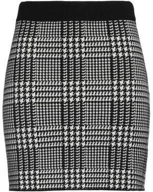 Cashmere Company Mini Skirt Wool, Cashmere, Nylon, Elastane - Black