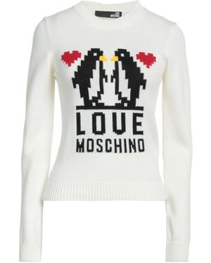 Love Moschino Pullover - Blanco