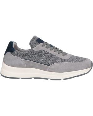 Andrea Ventura Firenze Trainers Leather, Textile Fibres - Grey