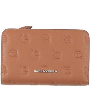 KARL LAGERFELD Wallet - Brown