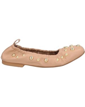 PAO PIANO ZERO Blush Ballet Flats Leather - Natural
