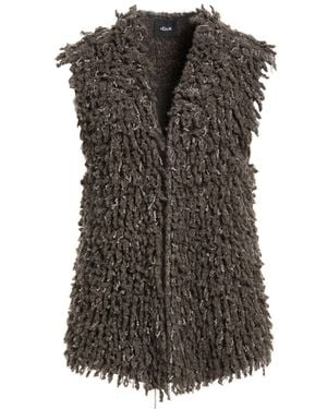 Dixie Cardigan Acrylic, Polyester, Viscose, Wool, Alpaca Wool - Brown