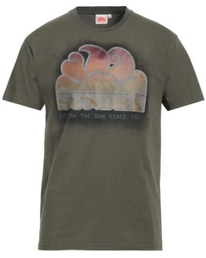 Sundek Goldenwave Military T-Shirt Cotton - Green