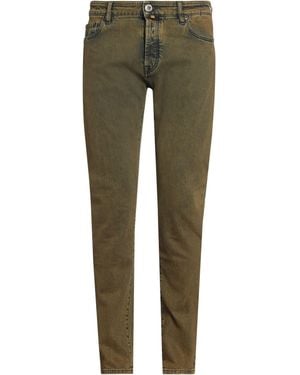 Moorer Jeanshose - Grün