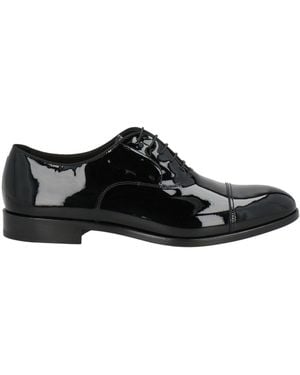 Doucal's Lace-Up Shoes Leather - Black