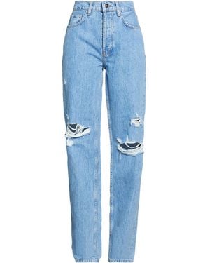 Anine Bing Jeans Cotton, Organic Cotton - Blue