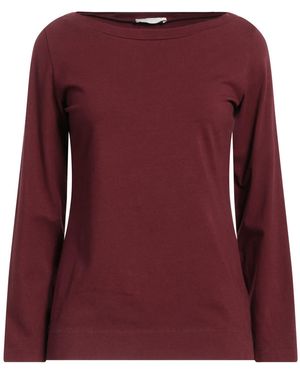Circolo 1901 Burgundy T-Shirt Cotton, Elastane - Purple