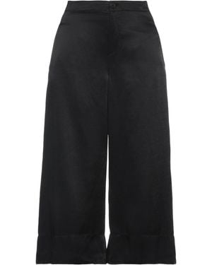 European Culture Cropped Trousers - Blue