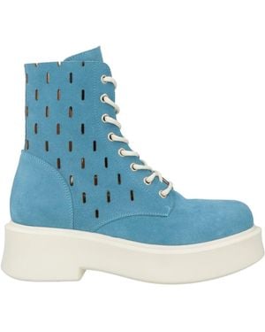 Baldinini Azure Ankle Boots Leather - Blue