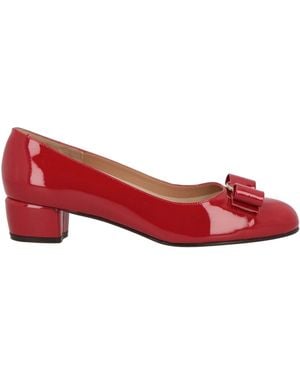 Ferragamo Pumps - Red