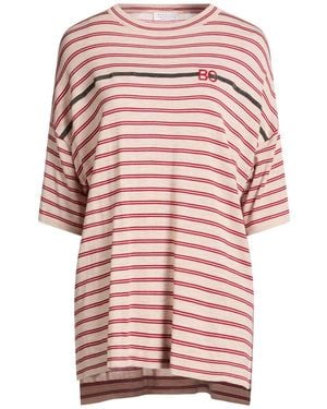 Brunello Cucinelli Jumper Virgin Wool, Cashmere, Brass, Viscose, Metallic Polyester - Pink