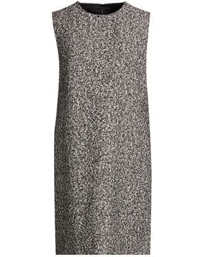 Max Mara Mini Dress Virgin Wool, Polyamide - Gray