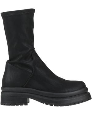 Miss Unique Ankle Boots Synthetic Material - Black