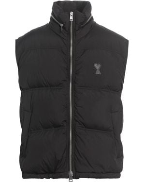 Ami Paris Vest Polyamide - Black