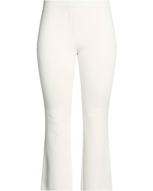Liviana Conti Trousers Polyamide, Elastane - White