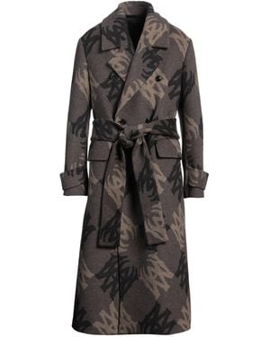 Amiri Coat Alpaca Wool, Virgin Wool - Black
