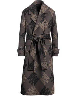 Amiri Coat Alpaca Wool, Virgin Wool - Black