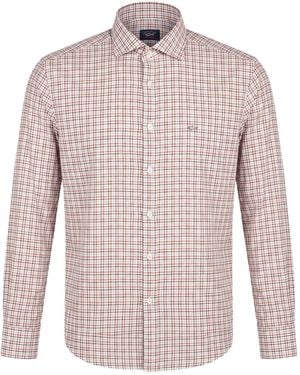 Paul & Shark Brick Shirt Cotton - Pink