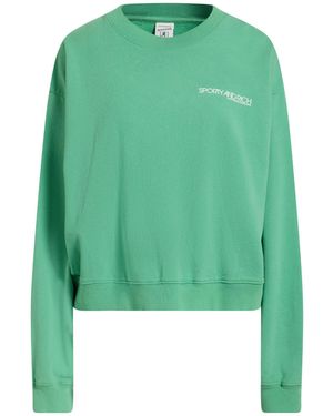 Sporty & Rich Sweatshirt Cotton - Green