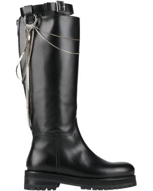 Dondup Boot Leather - Black