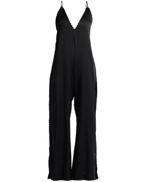 Jil Sander Jumpsuit Acetate, Viscose - Black