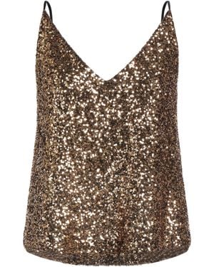 Ottod'Ame Top Polyester - Brown
