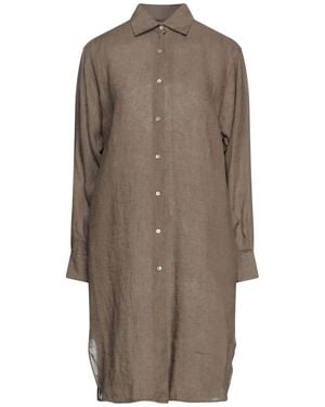 Xacus Midi Dress - Brown