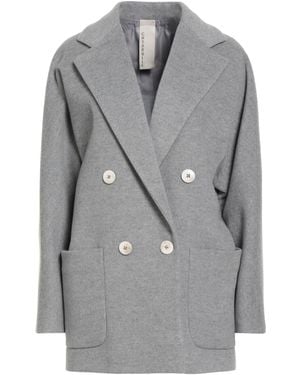 Chiarulli Coat Virgin Wool, Polyamide - Gray
