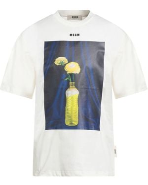 MSGM T-Shirts - Weiß