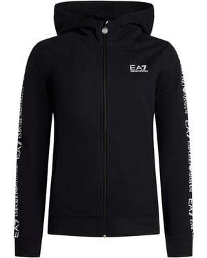EA7 Sweatshirt Cotton, Elastane - Blue