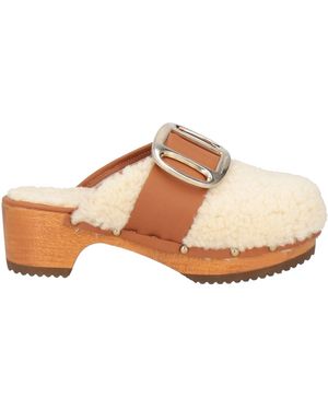 Jejia Mules & Clogs Shearling - Pink