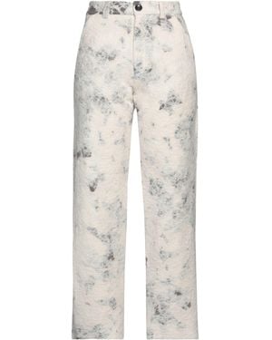 VITELLI Pants Wool, Polyamide, Polyester, Silk, Cotton - White