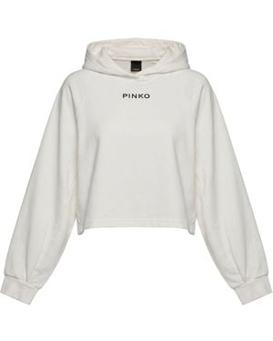 Pinko Sweatshirt Cotton - White